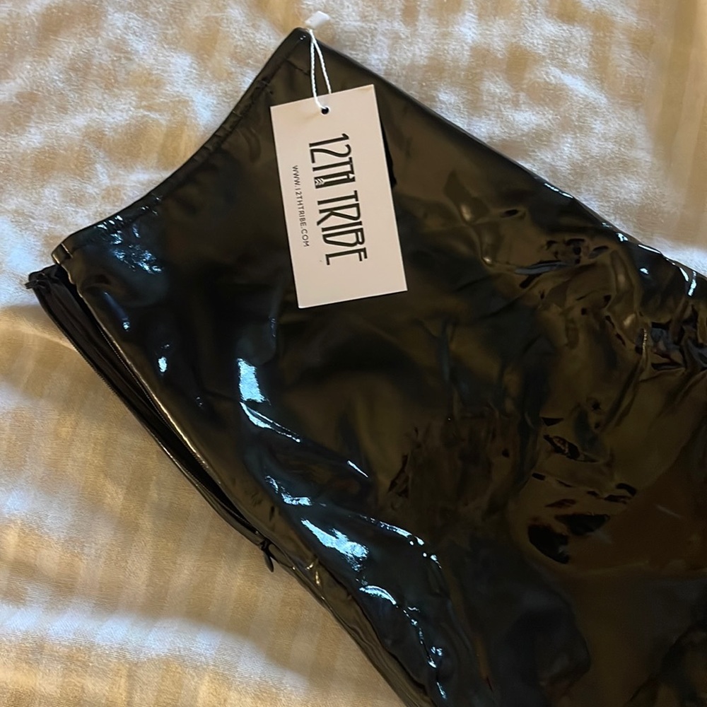 12th tribe leather legging